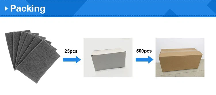 abrasive non-woven pad abrasive non-woven pad