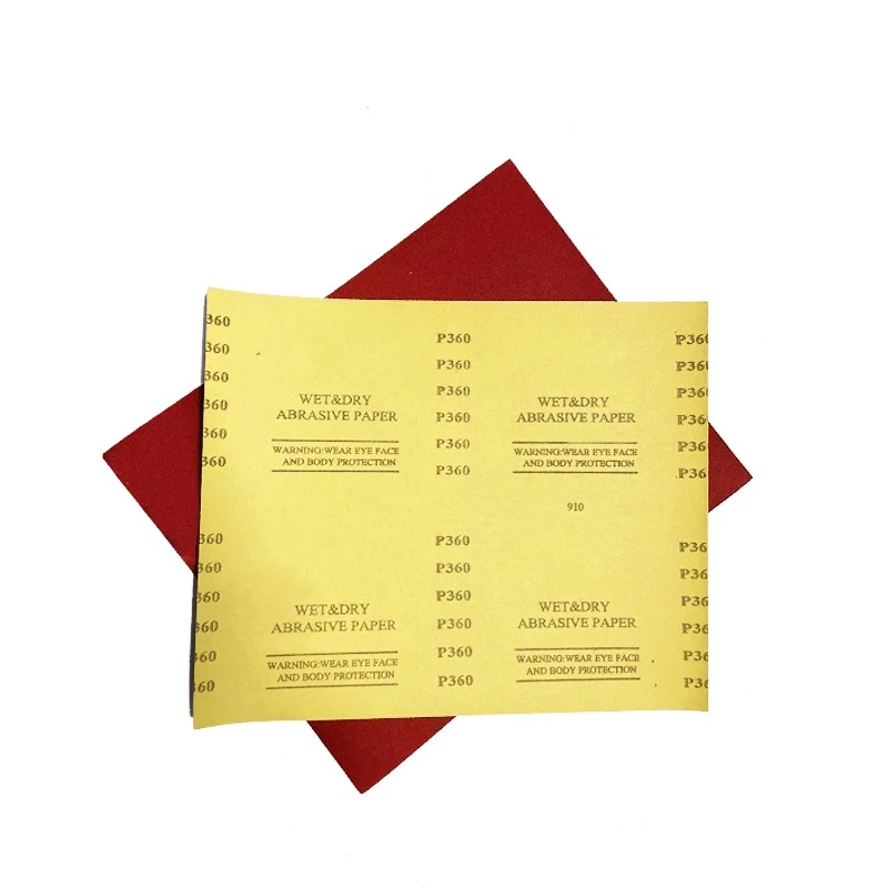 Red Waterproof Sandpaper best