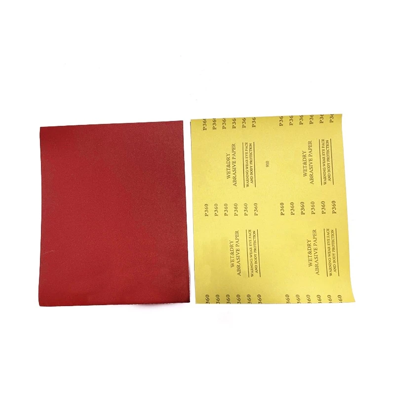 Red Waterproof Sandpaper suppliers